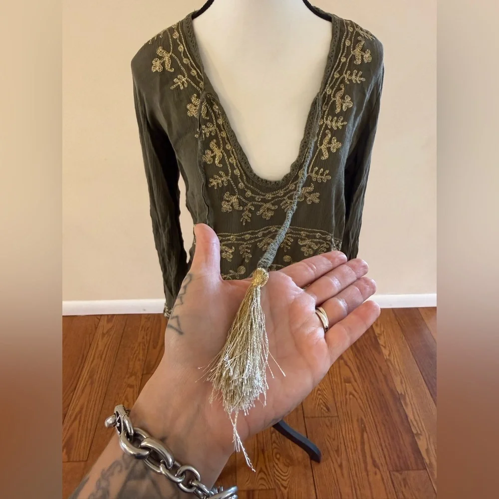 Lucky & Coco - Olive Green Tunic - Picture 4 of 8